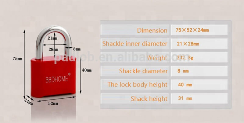 combination lock 6 a7